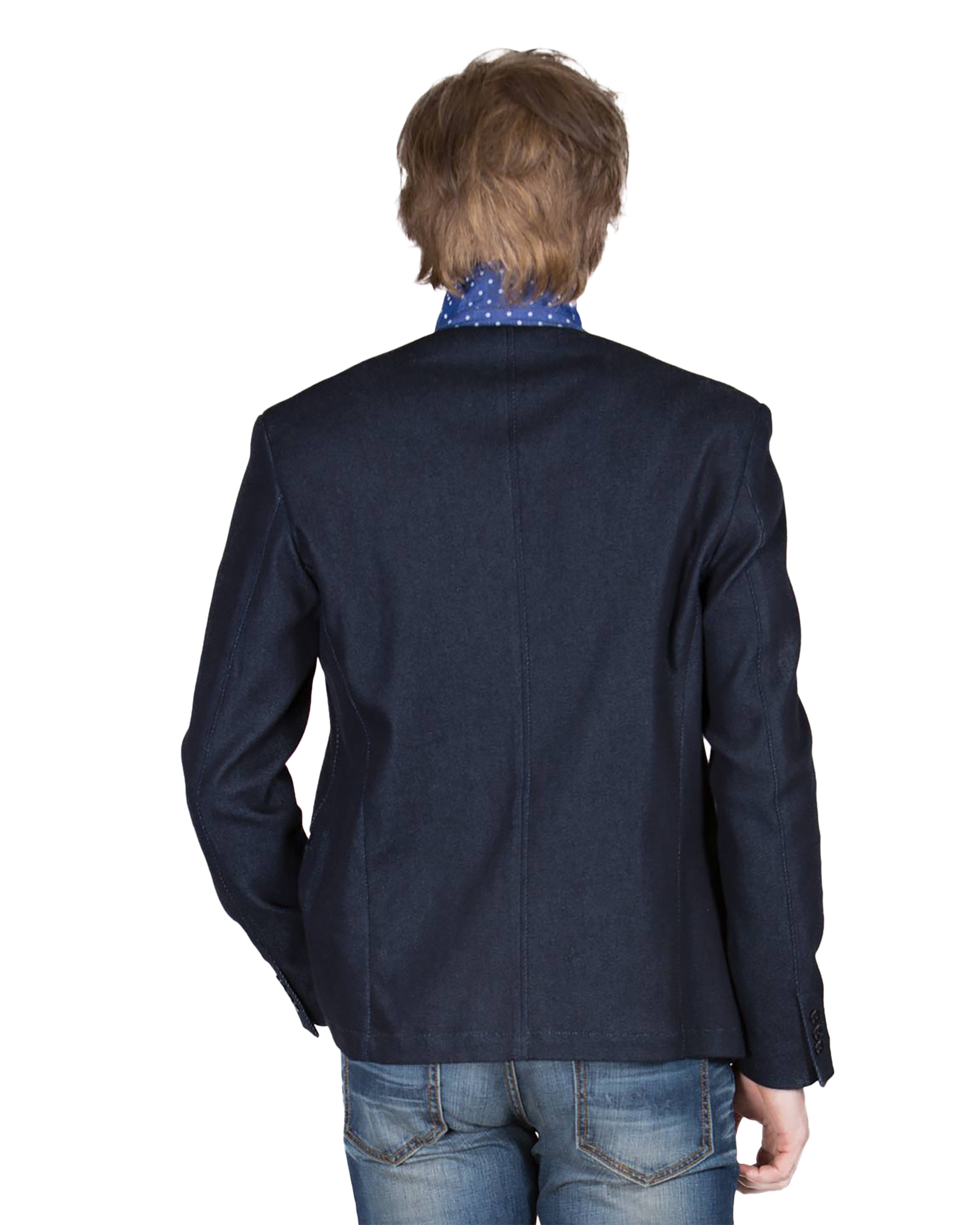 Golan Sapphire Turkish Denim Blazer