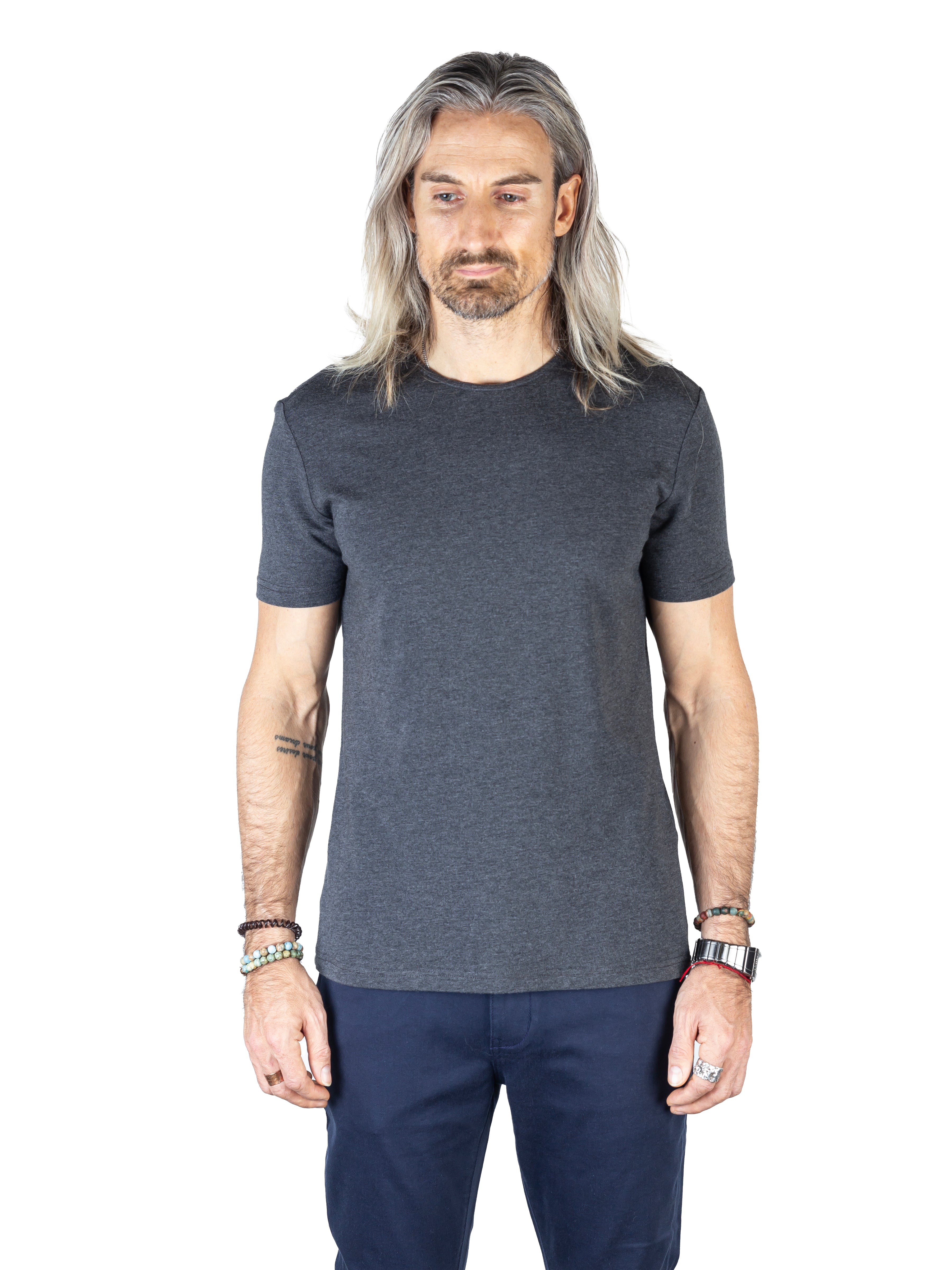 Bolt Slim Fit T-Shirt Grey Mix