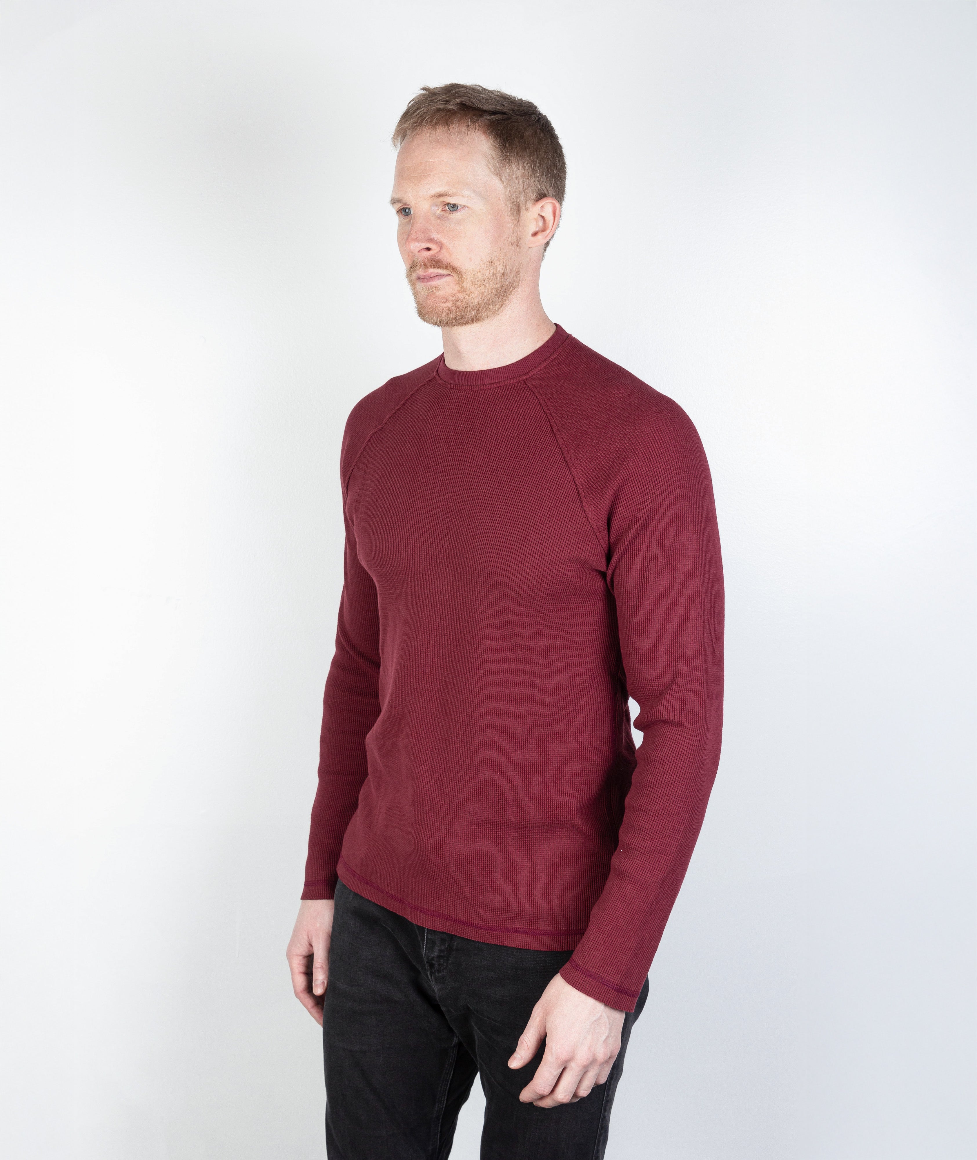 Rogan Long Sleeve Waffle Shirt Heretic