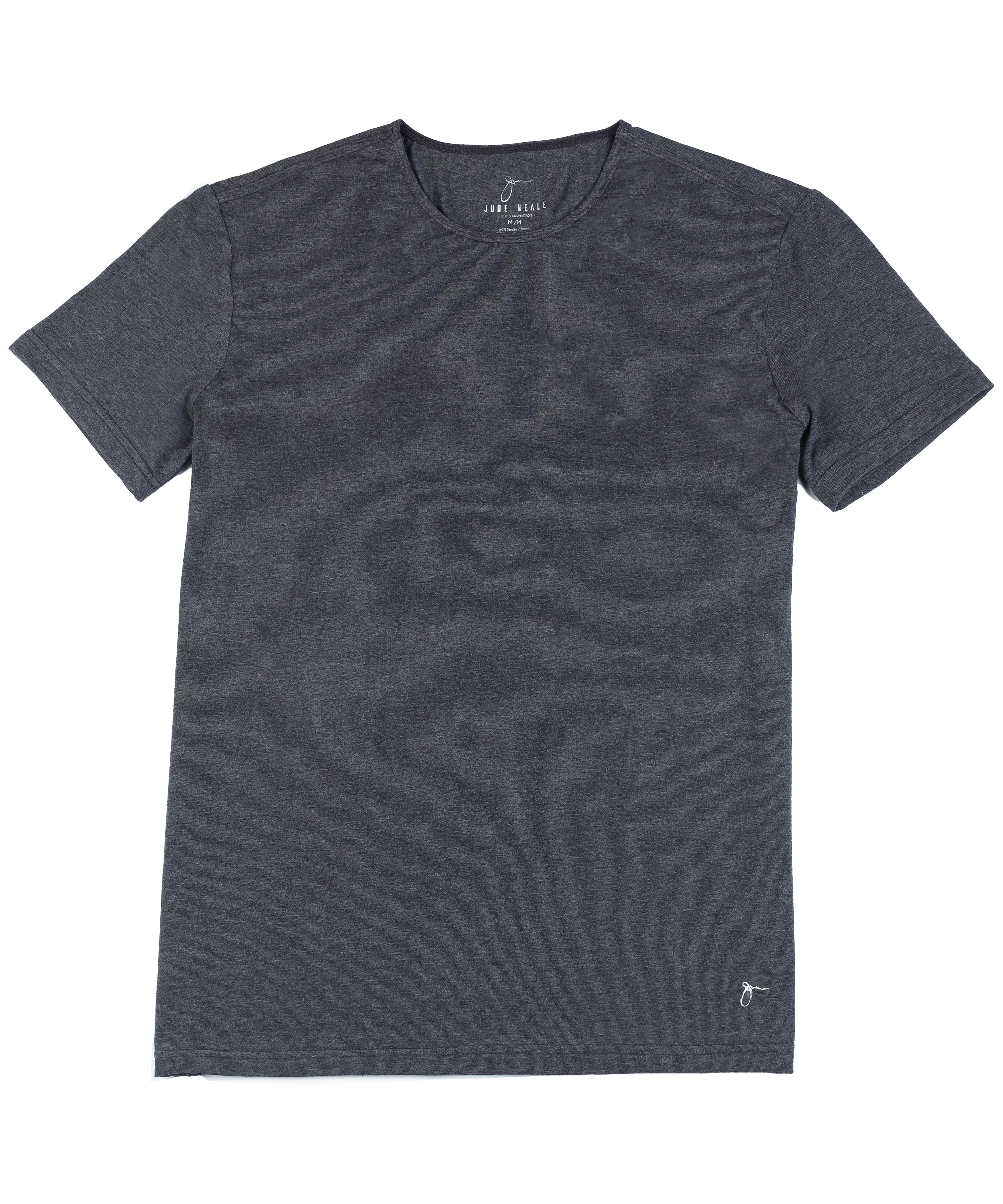 Bolt Slim Fit Short Sleeve T shirt Grey Mix