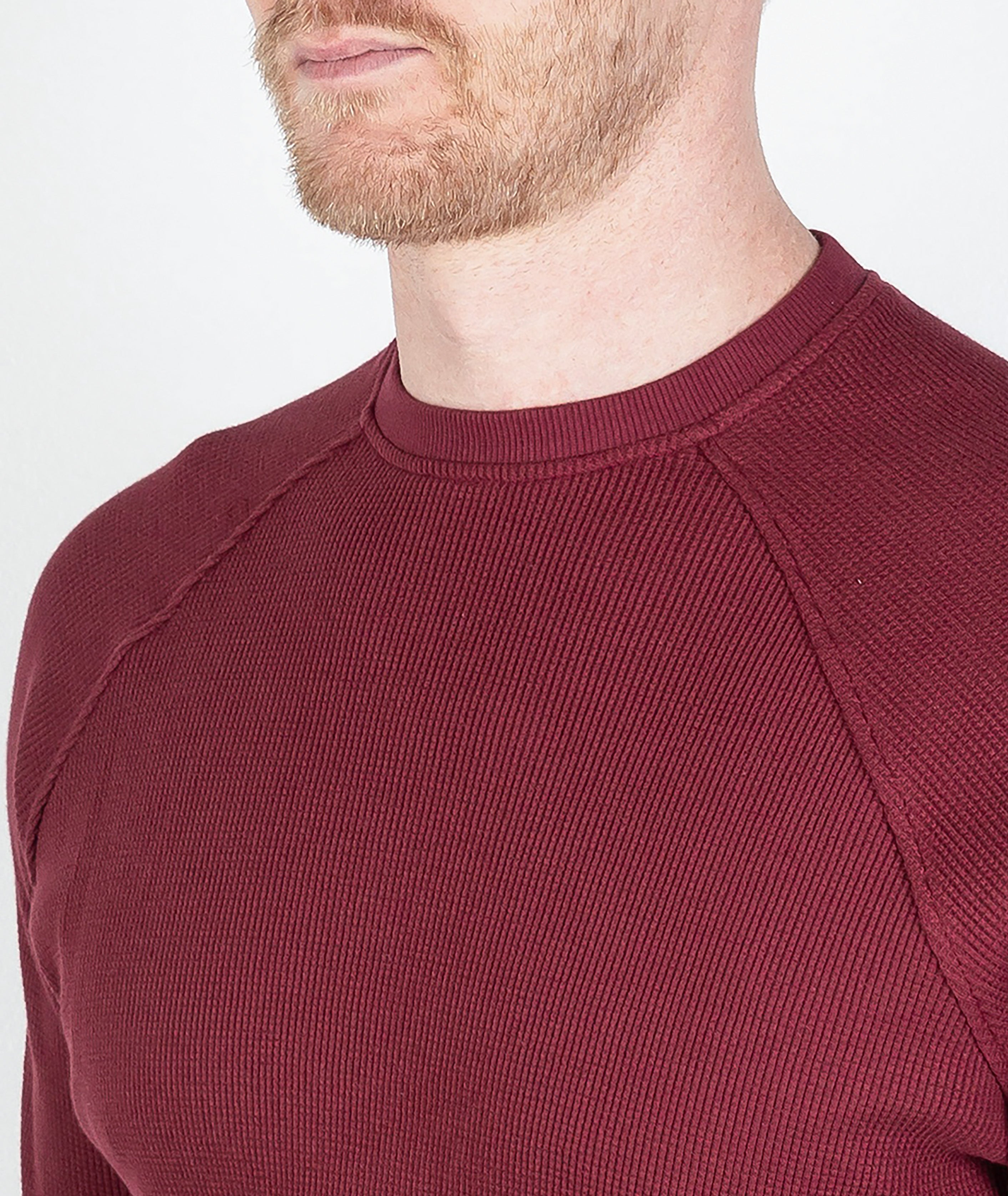 Rogan Long Sleeve Waffle Shirt Heretic