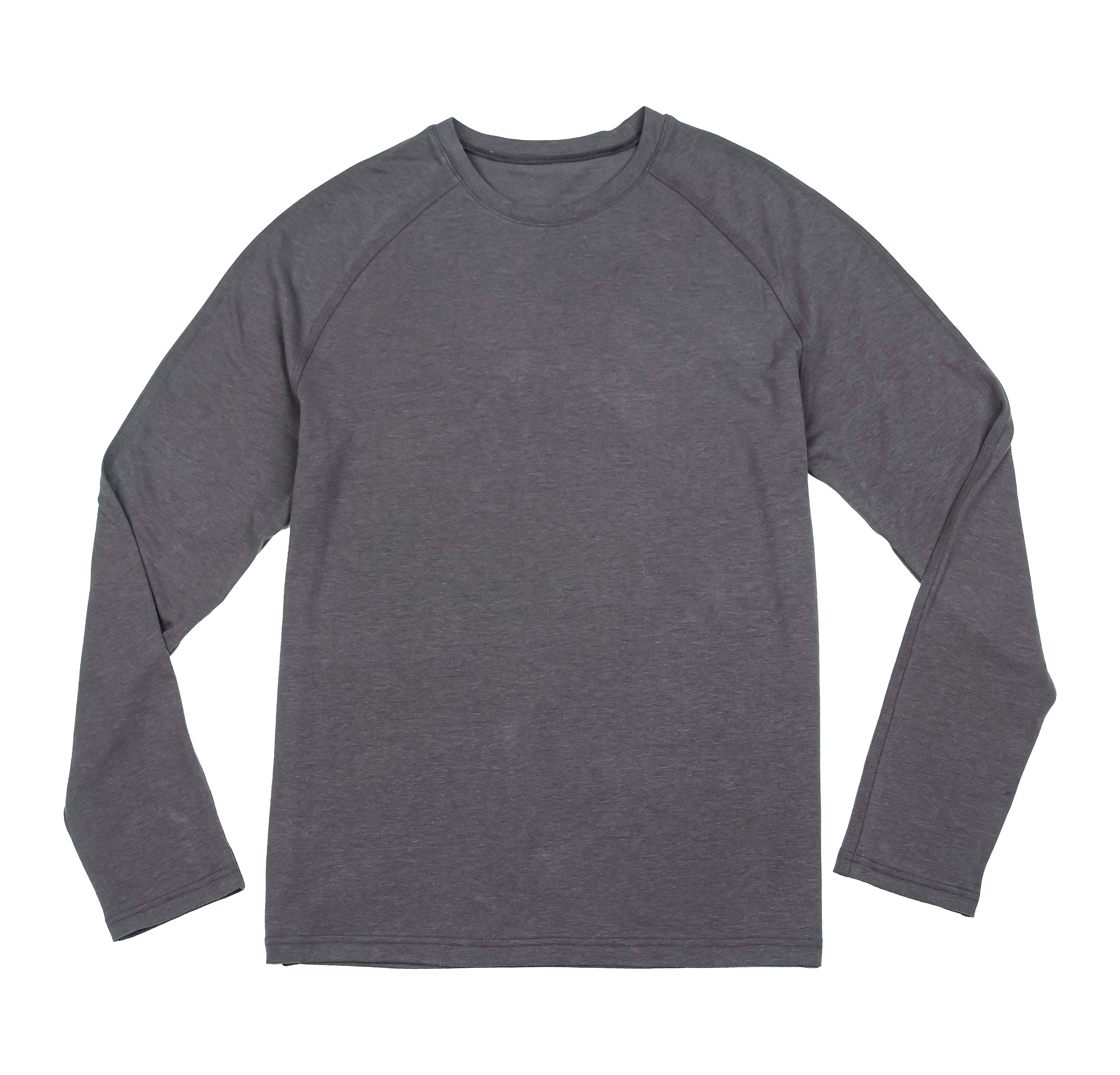 Kip Long Sleeve Slim Fit T shirt Raven Grey